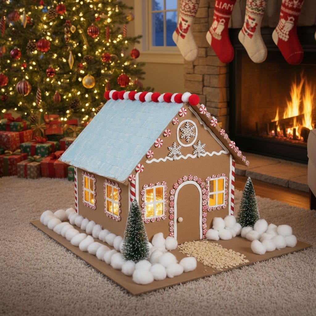 This Christmas, We’re Building A Gingerbread House Together