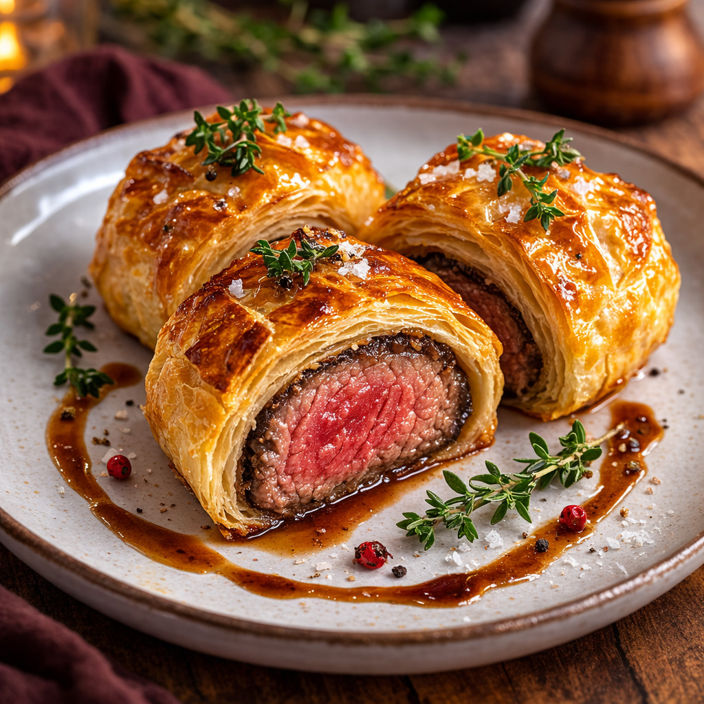 Elegant Mini Beef Wellington Bites